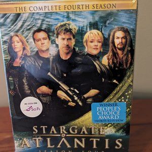 Stargate Atlantis Complete Fourth Season DVD Box Set NEW & SEALED Momoa Tapping
